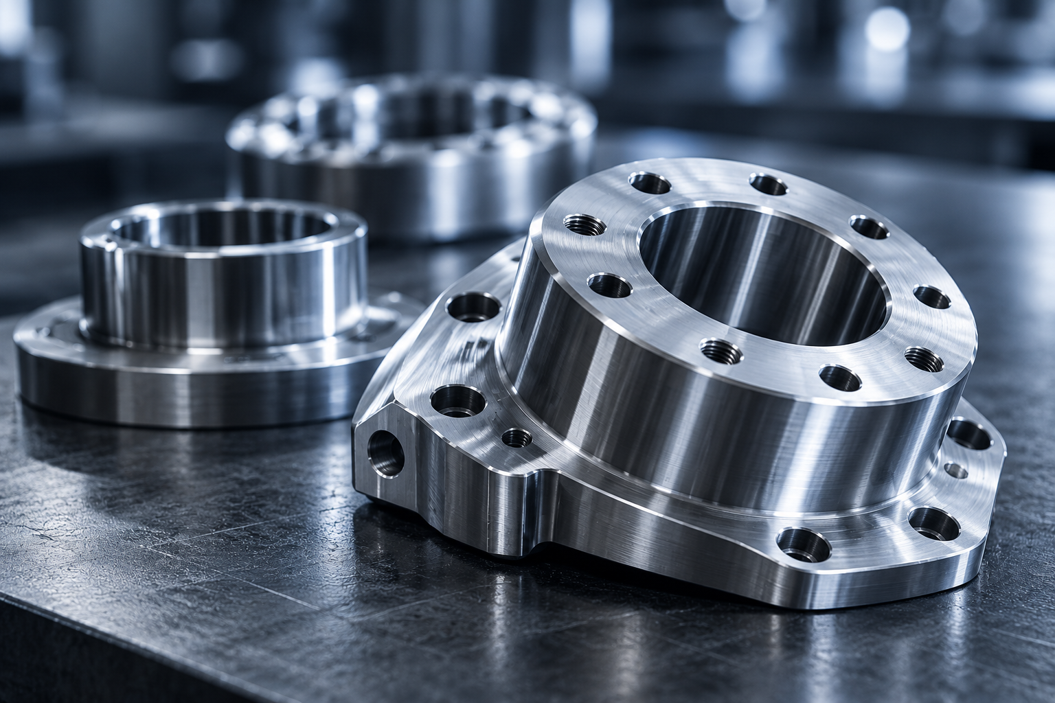 İşlenmiş hassas CNC metal parçaları